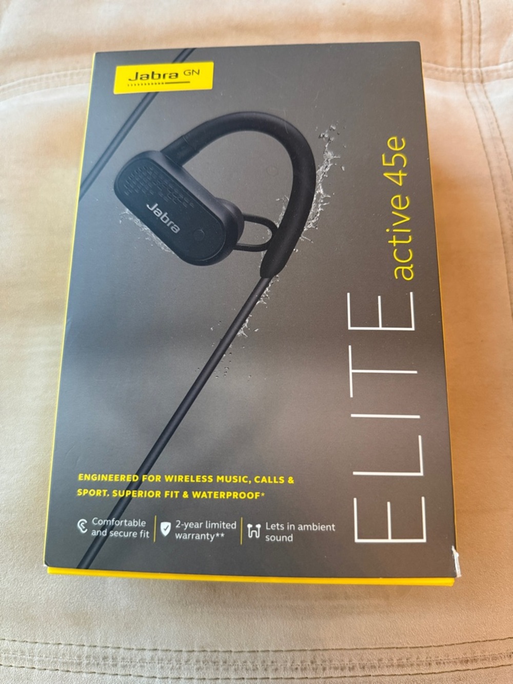Jabra ELITE Active 45e Wireless Earbuds - Black
